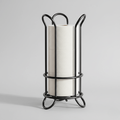 The Southern Atelier – Elegant Iron Toilet Roll Holder in Sleek Chrome Finish for a Stylish Organisation - The Southern AtelierSKU_1765807310349_639
