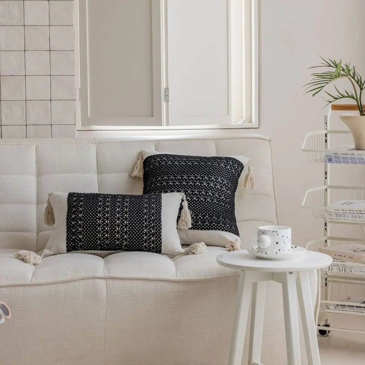 The Southern Atelier – Elegant Jacquard Sofa Cushion Cover for a Luxurious Touch - The Southern AtelierSKU_1774881501935_145