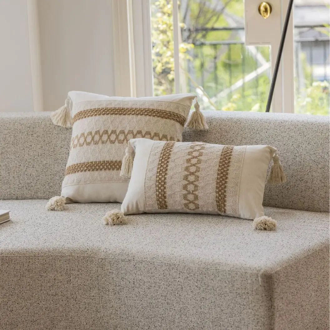 The Southern Atelier – Elegant Jacquard Sofa Cushion Cover for a Luxurious Touch - The Southern AtelierSKU_1774881501935_22
