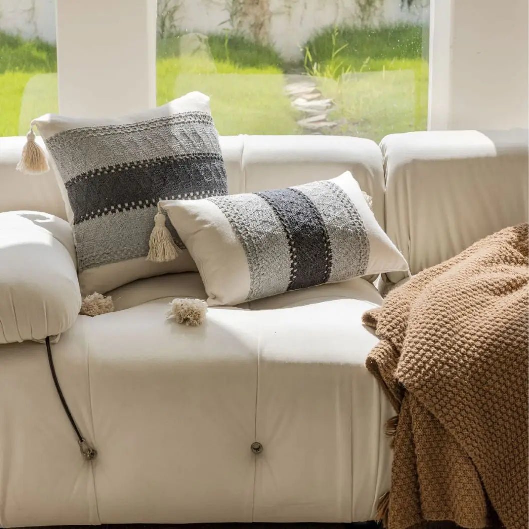The Southern Atelier – Elegant Jacquard Sofa Cushion Cover for a Luxurious Touch - The Southern AtelierSKU_1774881501935_348