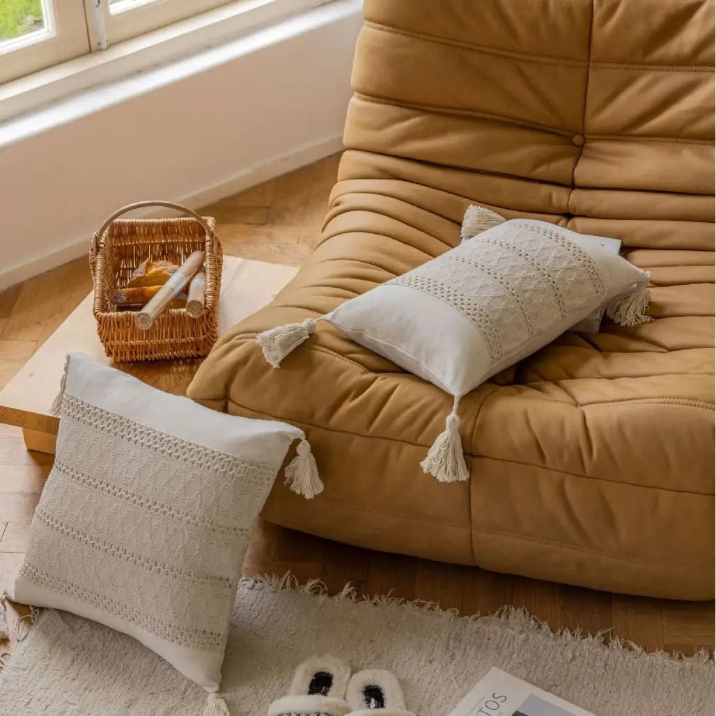 The Southern Atelier – Elegant Jacquard Sofa Cushion Cover for a Luxurious Touch - The Southern AtelierSKU_1774881501935_473