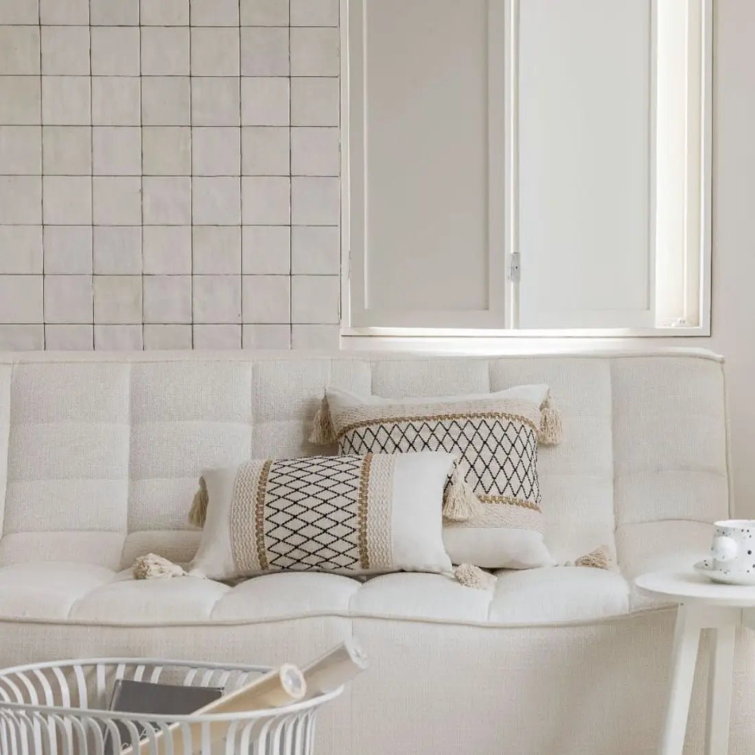 The Southern Atelier – Elegant Jacquard Sofa Cushion Cover for a Luxurious Touch - The Southern AtelierSKU_1774881501935_568