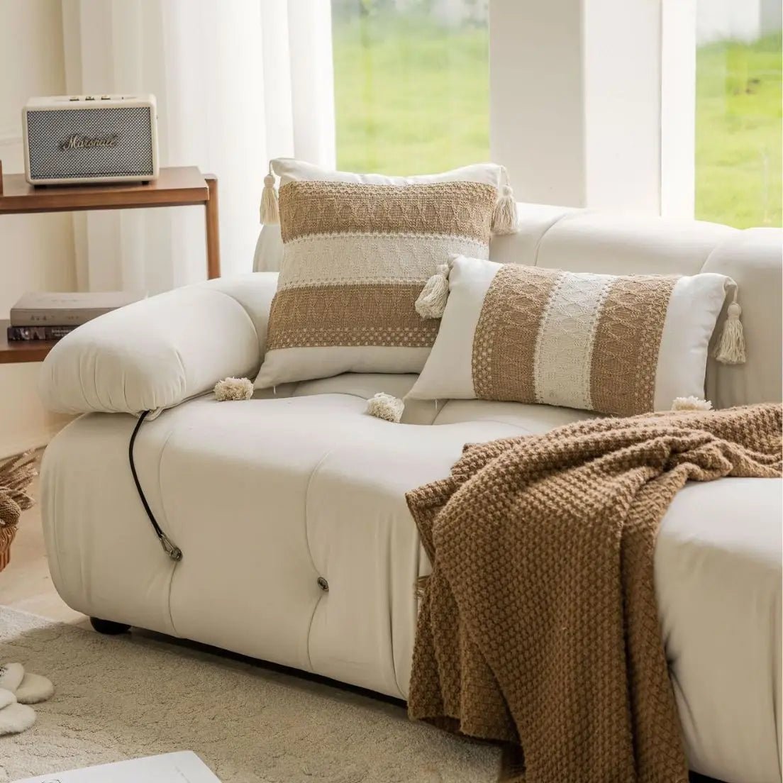 The Southern Atelier – Elegant Jacquard Sofa Cushion Cover for a Luxurious Touch - The Southern AtelierSKU_1774881501935_568