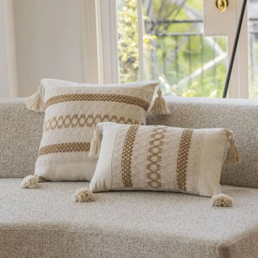 The Southern Atelier – Elegant Jacquard Sofa Cushion Cover for a Luxurious Touch - The Southern AtelierSKU_1774881501935_568