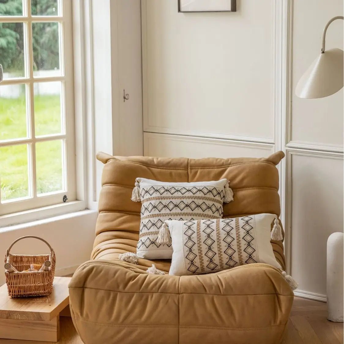 The Southern Atelier – Elegant Jacquard Sofa Cushion Cover for a Luxurious Touch - The Southern AtelierSKU_1774881501935_568