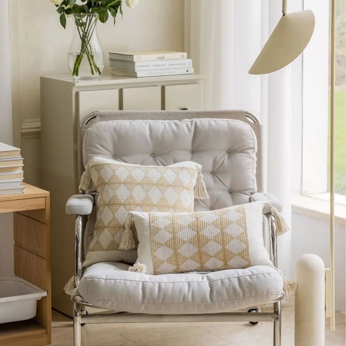 The Southern Atelier – Elegant Jacquard Sofa Cushion Cover for a Luxurious Touch - The Southern AtelierSKU_1774881501935_714