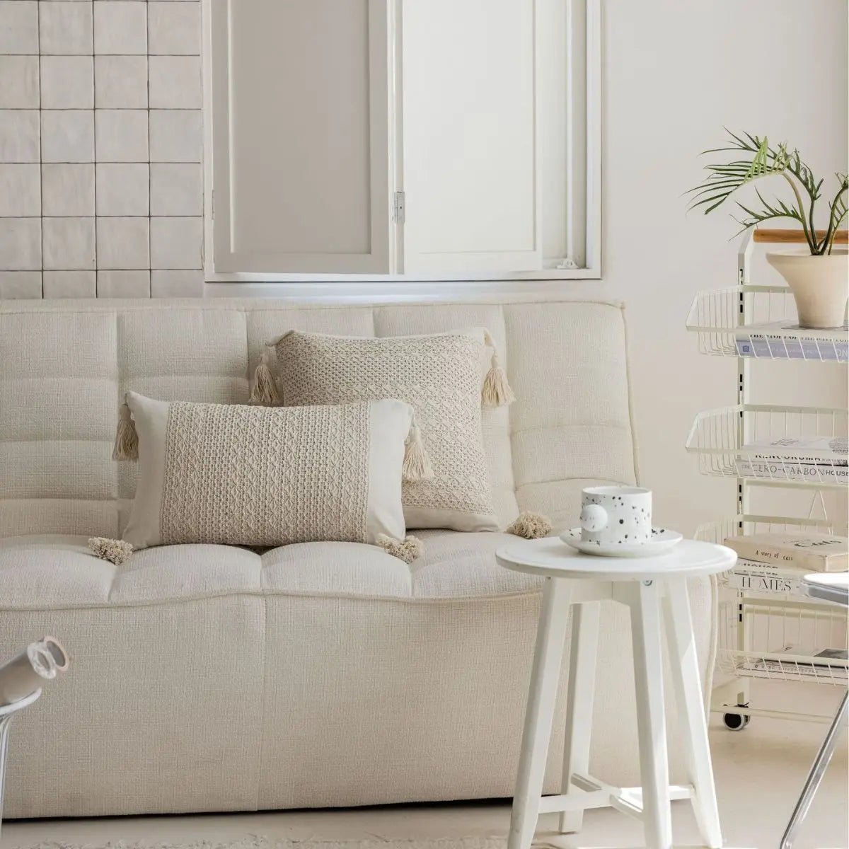 The Southern Atelier – Elegant Jacquard Sofa Cushion Cover for a Luxurious Touch - The Southern AtelierSKU_1774881501935_929