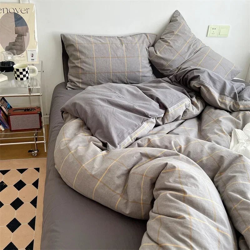 The Southern Atelier – Elegant Japanese - Inspired Cotton Bedding Set for a Serene Ambiance - The Southern AtelierSKU_1769007928694_297