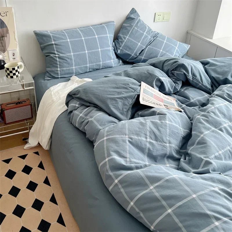 The Southern Atelier – Elegant Japanese - Inspired Cotton Bedding Set for a Serene Ambiance - The Southern AtelierSKU_1769007928694_641