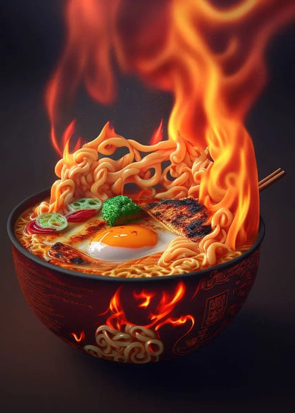 The Southern Atelier – Elegant Japanese - Inspired Neon Canvas Paintings for Chic Culinary Spaces - The Southern AtelierSKU_1767876351702_707
