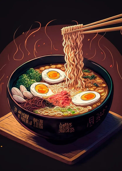 The Southern Atelier – Elegant Japanese - Inspired Neon Canvas Paintings for Chic Culinary Spaces - The Southern AtelierSKU_1767876351702_808