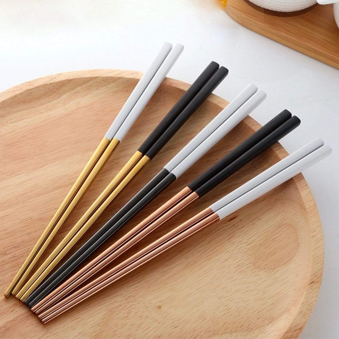 The Southern Atelier – Elegant Japanese Stainless Steel Chopsticks for a Stylish Dining Experience - The Southern AtelierSKU_1763119005872_615