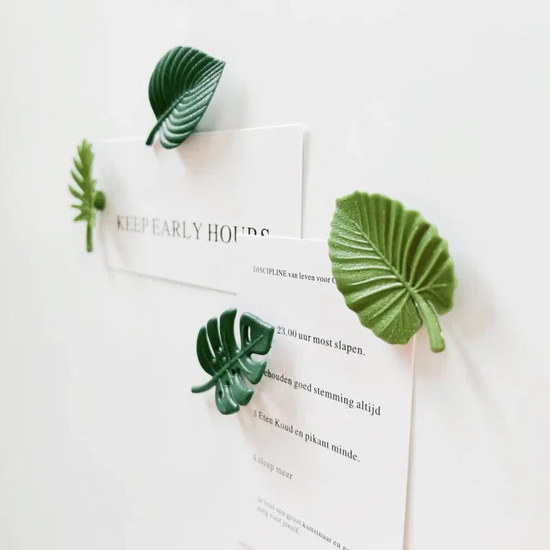 The Southern Atelier – Elegant Leaf Fridge Magnet Collection for a Charming Kitchen Aesthetics - The Southern AtelierSKU_1774881596713_507