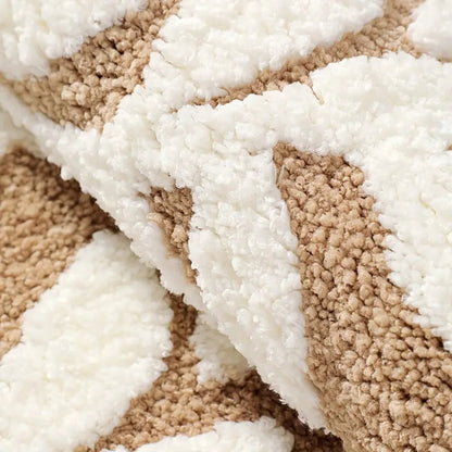 The Southern Atelier – Elegant Leaf Pattern Bath Mat in Soft Pastels for a Serene Ambiance - The Southern AtelierSKU_1763119337427_877