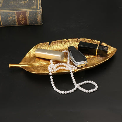 The Southern Atelier – Elegant Leaf - Shaped Display Plate in Soft Earth Tones for a Serene Ambiance - The Southern AtelierSKU_1763119047750_316