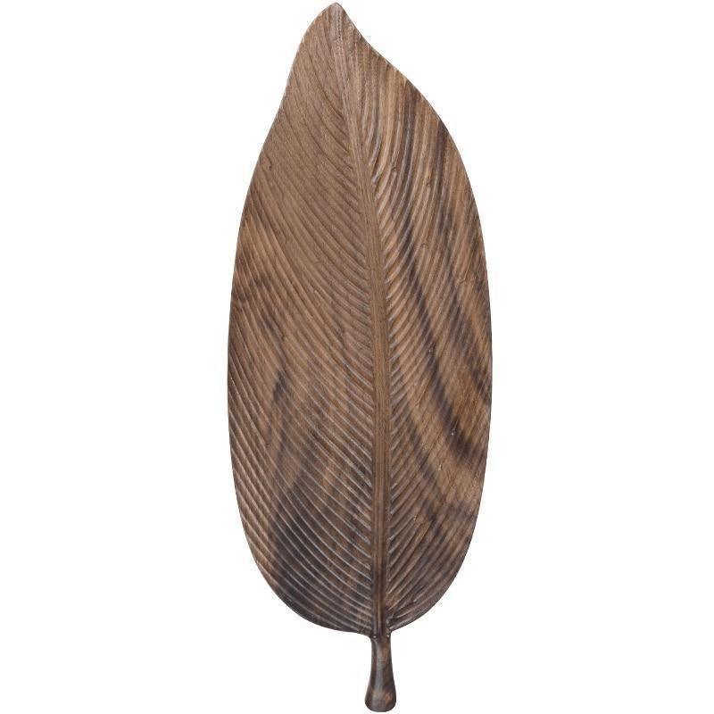 The Southern Atelier – Elegant Leaf Wooden Trays for Stylish Serving with Timeless Charm - The Southern AtelierSKU_1758918237930_294