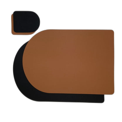 The Southern Atelier – Elegant Leather Coasters and Placemats for a Stylish Dining Experience - The Southern AtelierSKU_1763119301839_375