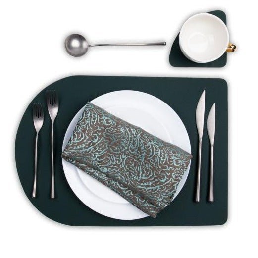 The Southern Atelier – Elegant Leather Coasters and Placemats for a Stylish Dining Experience - The Southern AtelierSKU_1763119301839_929