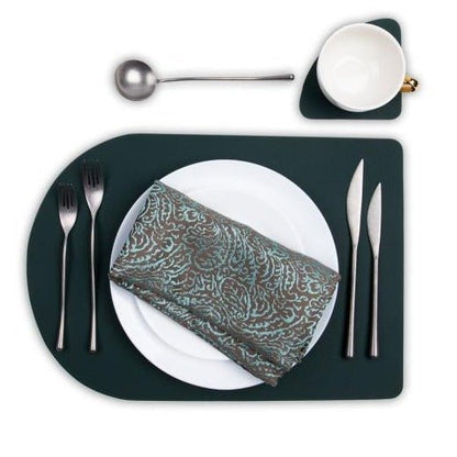 The Southern Atelier – Elegant Leather Coasters and Placemats for a Stylish Dining Experience - The Southern AtelierSKU_1763119301839_929