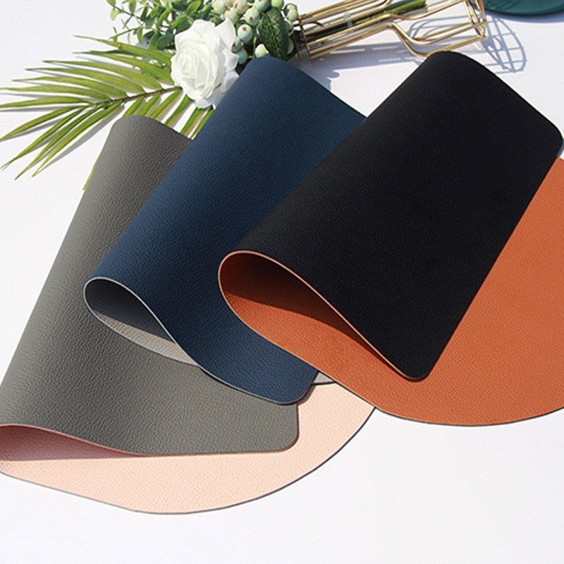 The Southern Atelier – Elegant Leather Coasters and Placemats for a Stylish Dining Experience - The Southern AtelierSKU_1763119301839_929