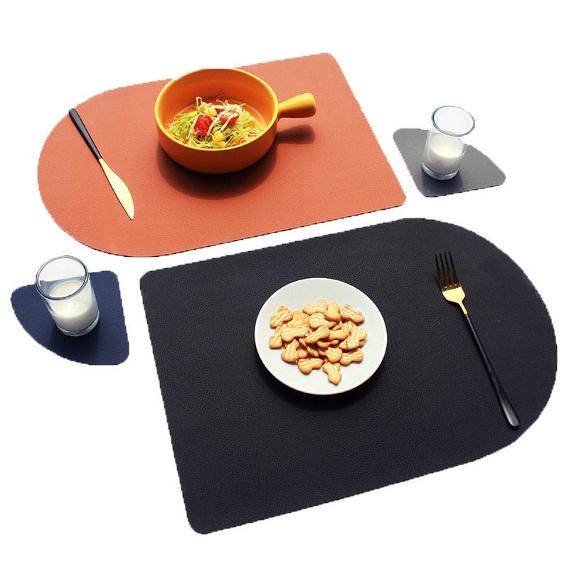 The Southern Atelier – Elegant Leather Coasters and Placemats for a Stylish Dining Experience - The Southern AtelierSKU_1763119301839_929