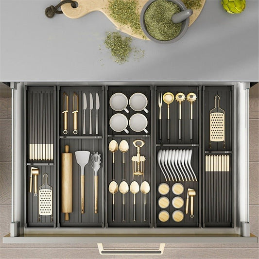The Southern Atelier – Elegant Lightweight Aluminium Cutlery Organiser for a Chic Kitchen Aesthetic - The Southern AtelierSKU_1763119376745_501