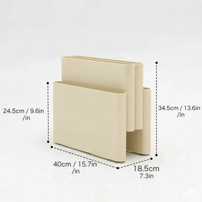 The Southern Atelier – Elegant Magazine Organizer Rack for a Tidy Living Space - The Southern AtelierSKU_1762849811450_278