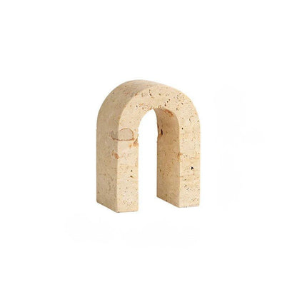 The Southern Atelier – Elegant Marble Bookends Featuring A - U Alphabet Design for a Chic Reading Nook - The Southern AtelierSKU_1769008250438_885