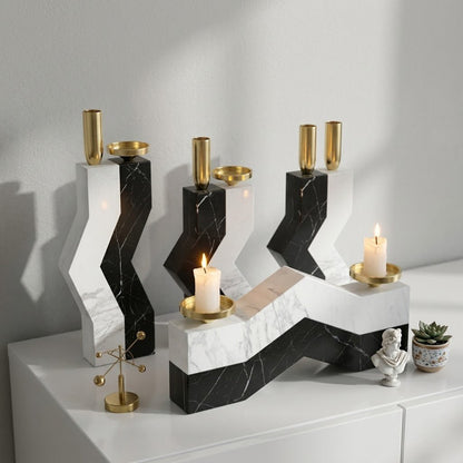The Southern Atelier – Elegant Marble Candle Holder for a Serene Ambiance - The Southern AtelierSKU_1774881645118_548