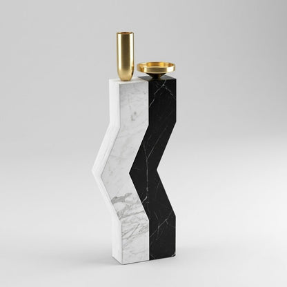 The Southern Atelier – Elegant Marble Candle Holder for a Serene Ambiance - The Southern AtelierSKU_1774881645118_5497