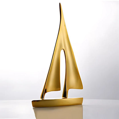 The Southern Atelier – Elegant Minimalist Sailboat Table Decor Pair for a Serene Ambiance - The Southern AtelierSKU_1774883091529_868