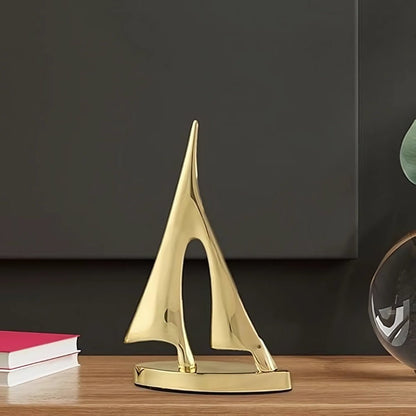 The Southern Atelier – Elegant Minimalist Sailboat Table Decor Pair for a Serene Ambiance - The Southern AtelierSKU_1774883091529_868
