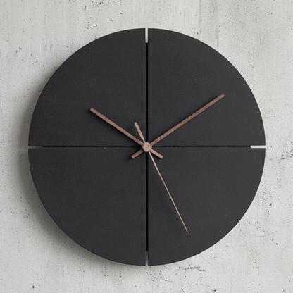 The Southern Atelier – Elegant Minimalist Wall Clock in Sleek Black Finish for Timeless Charm - The Southern AtelierSKU_1764698733174_570