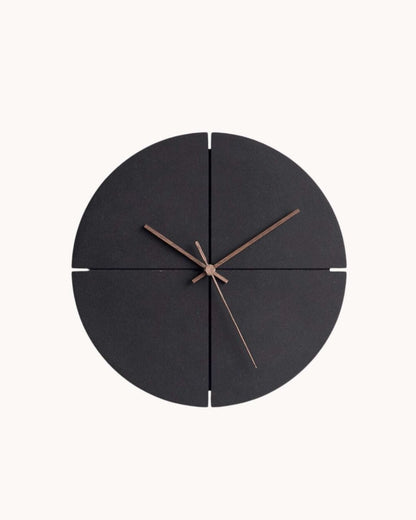 The Southern Atelier – Elegant Minimalist Wall Clock in Sleek Black Finish for Timeless Charm - The Southern AtelierSKU_1764698733174_570