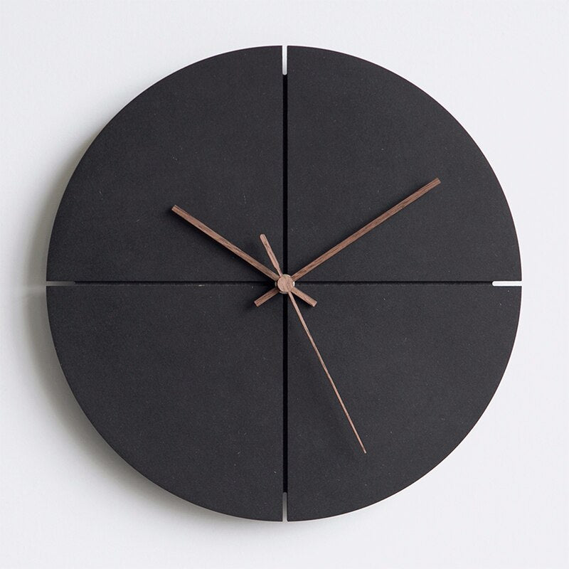 The Southern Atelier – Elegant Minimalist Wall Clock in Sleek Black Finish for Timeless Charm - The Southern AtelierSKU_1764698733174_570