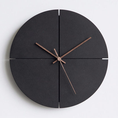 The Southern Atelier – Elegant Minimalist Wall Clock in Sleek Black Finish for Timeless Charm - The Southern AtelierSKU_1764698733174_570