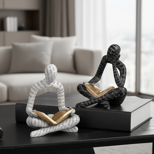 The Southern Atelier – Elegant Nordic Reader Sculpture for a Minimalist Touch with Timeless Charm - The Southern AtelierSKU_1758918151408_171