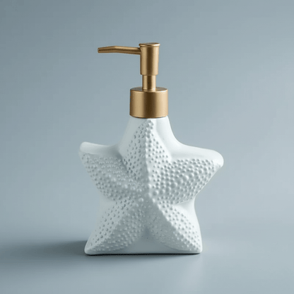 The Southern Atelier – Elegant Ocean - Inspired Ceramic Soap Dispenser for a Serene Ambiance - The Southern AtelierSKU_1765807417651_223