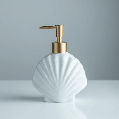 The Southern Atelier – Elegant Ocean - Inspired Ceramic Soap Dispenser for a Serene Ambiance - The Southern AtelierSKU_1765807417651_947