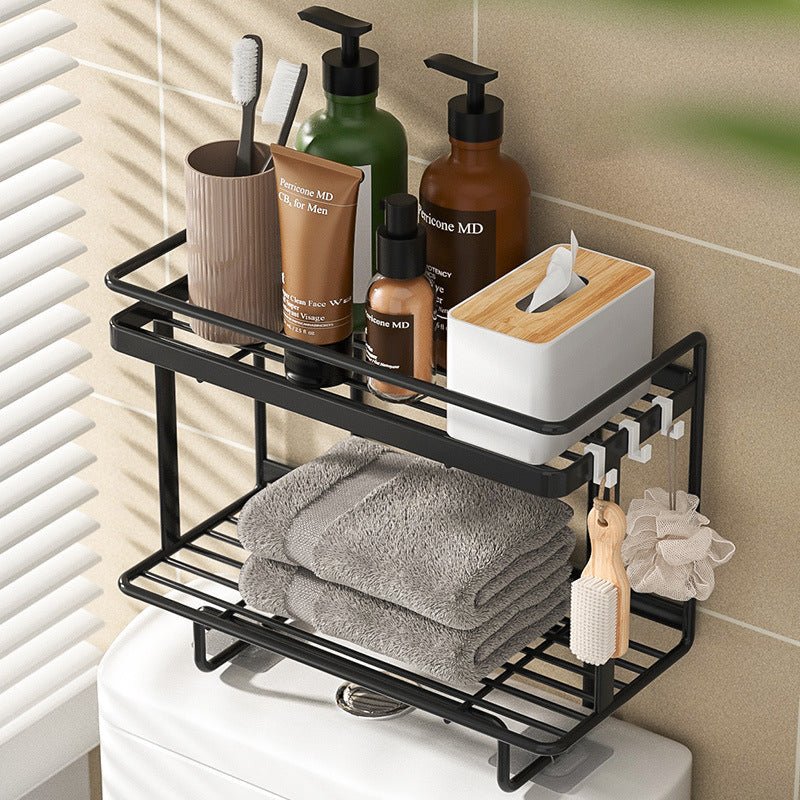 The Southern Atelier – Elegant Over Toilet Shelf in Sleek Black – for Modern Interiors - The Southern AtelierSKU_1775909306033_126