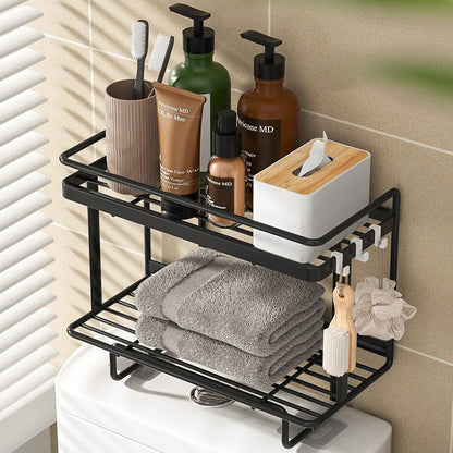 The Southern Atelier – Elegant Over Toilet Shelf in Sleek Black – for Modern Interiors - The Southern AtelierSKU_1775909306033_126