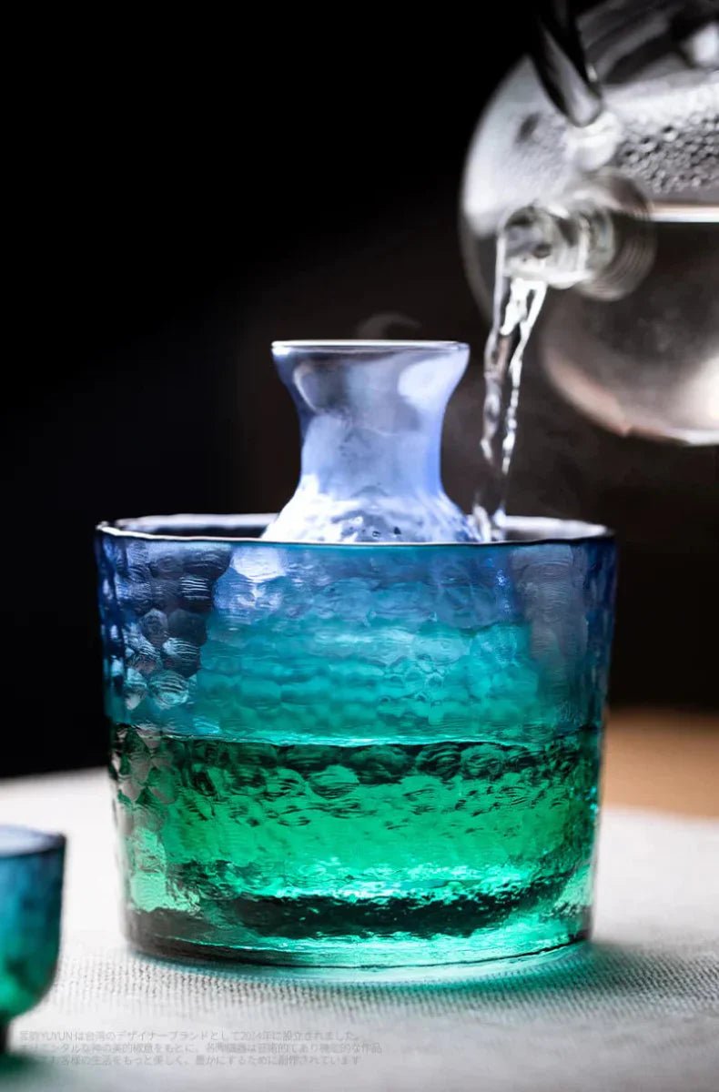 The Southern Atelier – Elegant Peacock Glass Bar Set for a Timeless Style for Drinks and Décor - The Southern AtelierSKU_1763118722534_375