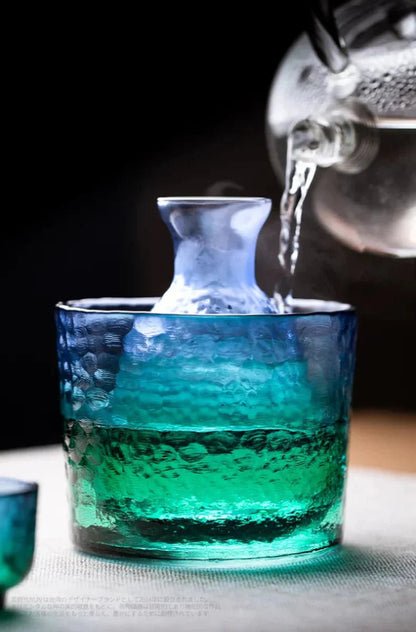 The Southern Atelier – Elegant Peacock Glass Bar Set for a Timeless Style for Drinks and Décor - The Southern AtelierSKU_1763118722534_375