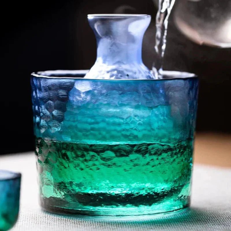 The Southern Atelier – Elegant Peacock Glass Bar Set for a Timeless Style for Drinks and Décor - The Southern AtelierSKU_1763118722534_375