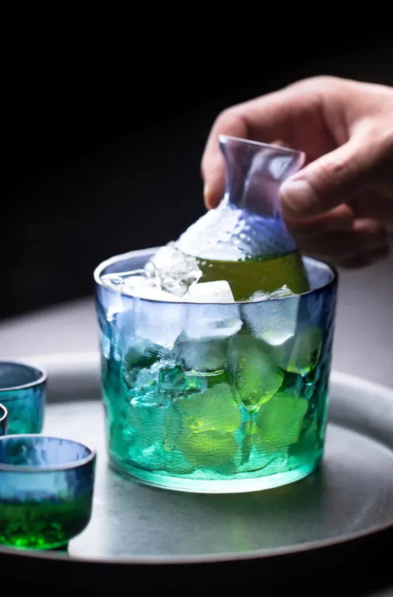 The Southern Atelier – Elegant Peacock Glass Bar Set for a Timeless Style for Drinks and Décor - The Southern AtelierSKU_1763118722534_375