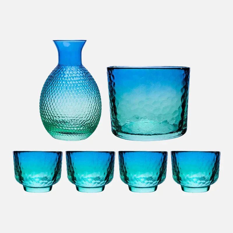 The Southern Atelier – Elegant Peacock Glass Bar Set for a Timeless Style for Drinks and Décor - The Southern AtelierSKU_1763118722534_375