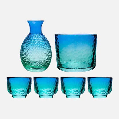 The Southern Atelier – Elegant Peacock Glass Bar Set for a Timeless Style for Drinks and Décor - The Southern AtelierSKU_1763118722534_375