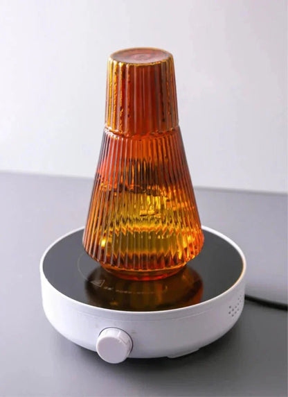 The Southern Atelier – Elegant Pleated Glass Carafe and Cup Ensemble for a Serene Ambiance - The Southern AtelierSKU_1763118723802_914