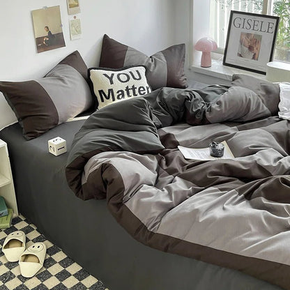 The Southern Atelier – Elegant Polka Dot Striped Bedding Set for Summer Bliss with Timeless Charm - The Southern AtelierSKU_1769008012467_476