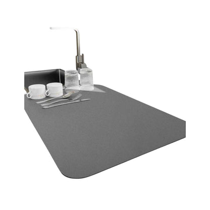 The Southern Atelier – Elegant Quick - Drying Dish Mat in Soft Grey for a for a Stylish and Organised Kitchen - The Southern AtelierSKU_1762849840229_877
